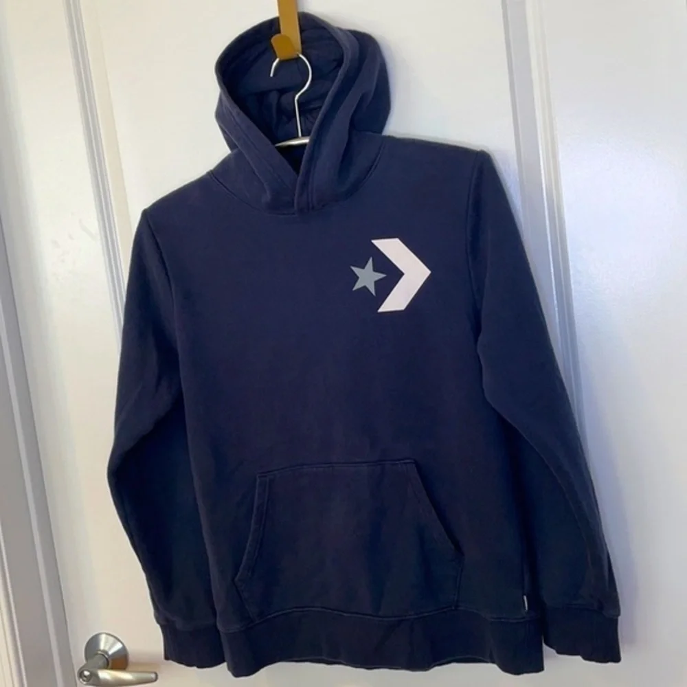 CONVERSE | Youth XL (13-15 yrs) Dark Blue CONVERSE Hooded Sweatshirt.